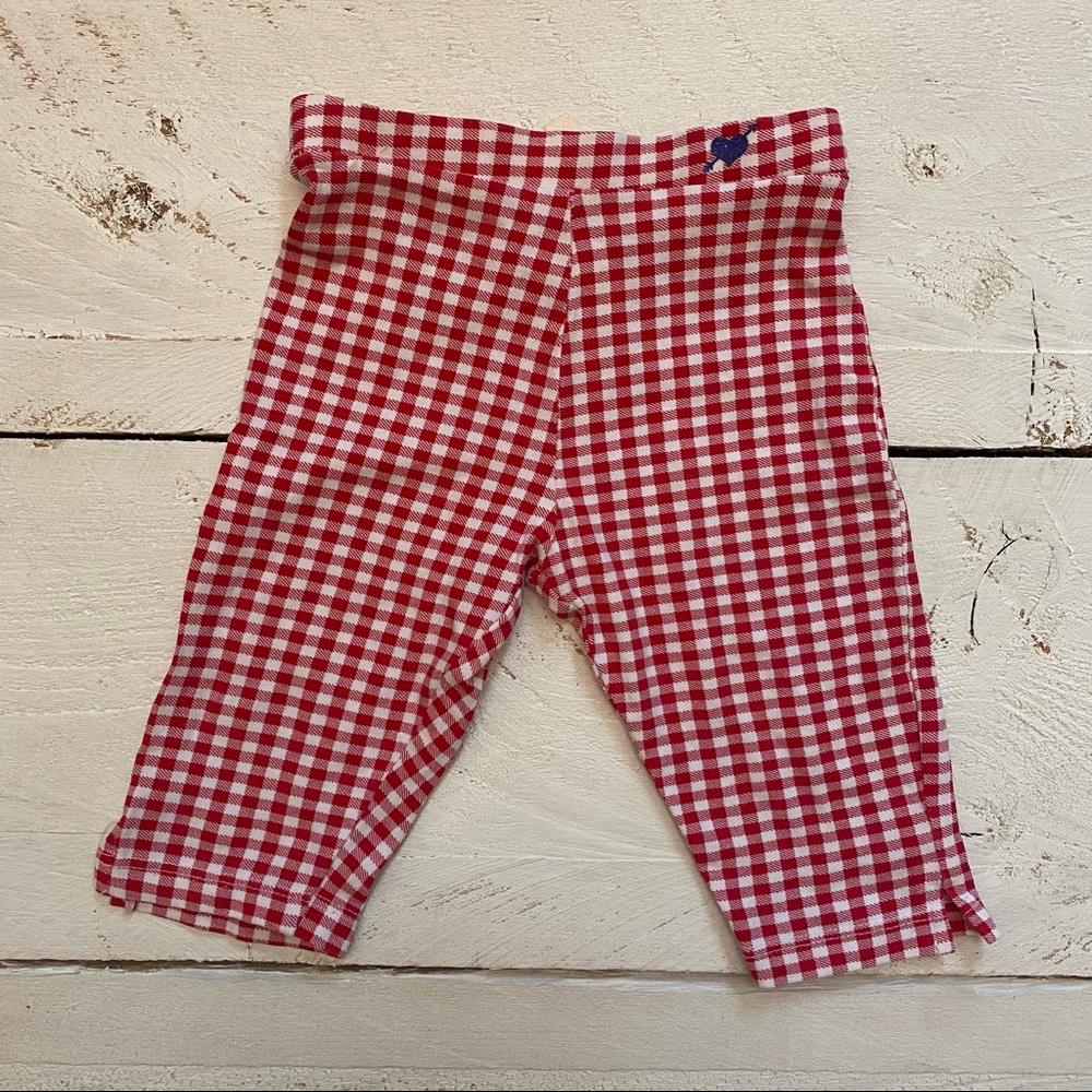 Zara Gingham Bike Shorts